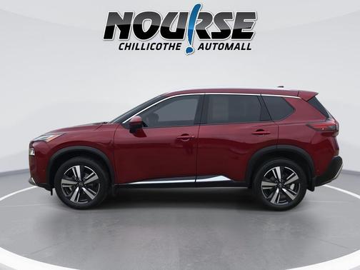 Scarlet Ember Tintcoat 2023 Nissan Rogue Platinum