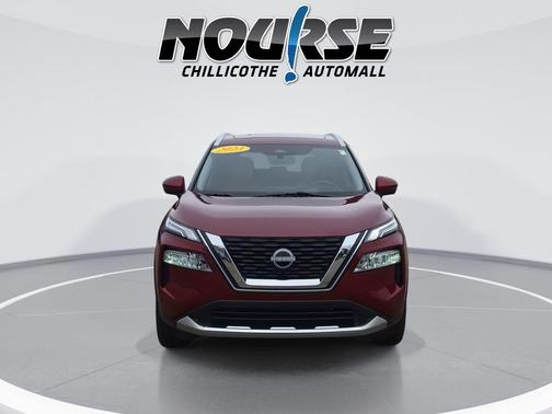 Scarlet Ember Tintcoat 2023 Nissan Rogue Platinum