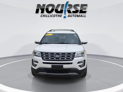 WHITE PLATINUM MET TRI-COAT 2017 Ford Explorer Limited