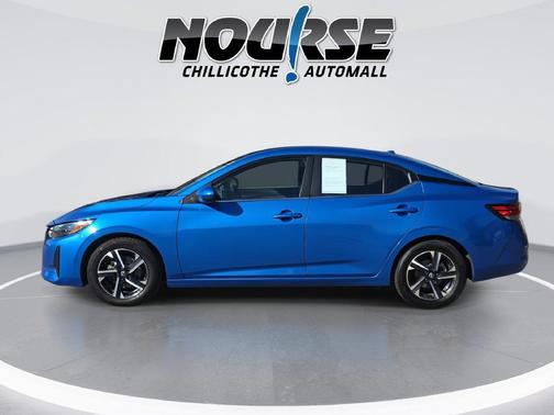 Electric Blue Metallic 2025 Nissan Sentra SV