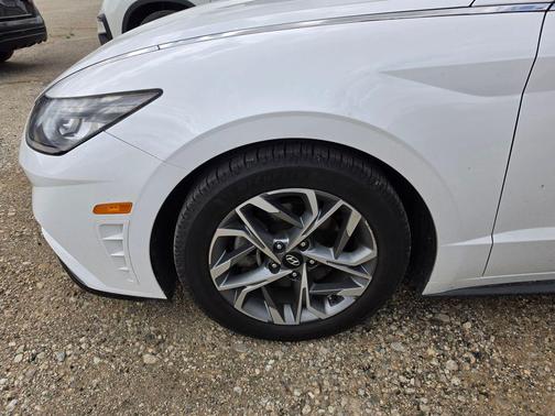 Serenity White 2023 Hyundai SONATA SEL