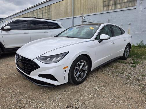 Serenity White 2023 Hyundai SONATA SEL