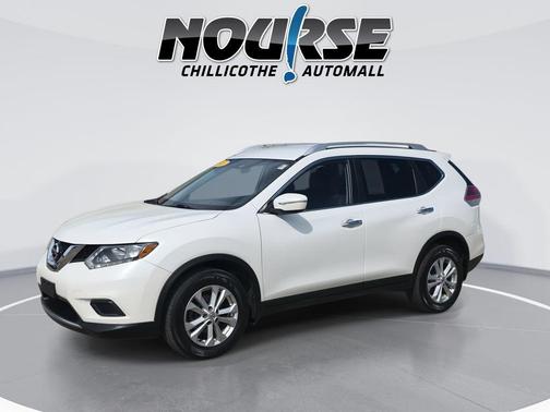 Pearl White 2015 Nissan Rogue SV