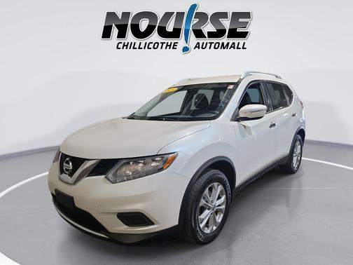Pearl White 2015 Nissan Rogue SV