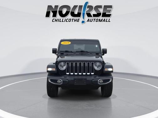 Black Clearcoat 2018 Jeep Wrangler Unlimited Sahara