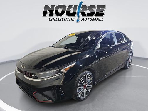 Aurora Black 2024 Kia Forte GT