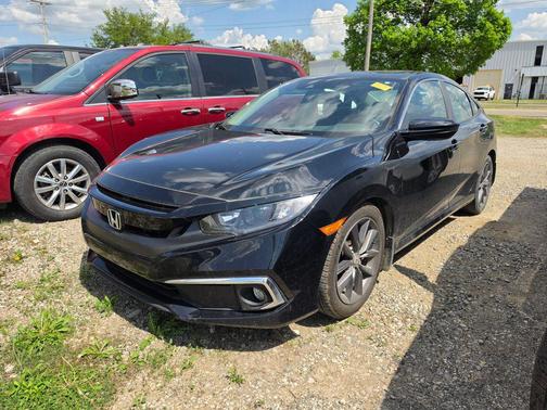 Crystal Black Pearl 2020 Honda Civic EX