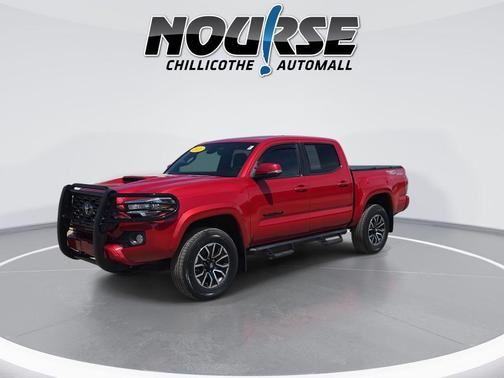 Barcelona Red Metallic 2021 Toyota Tacoma TRD Sport
