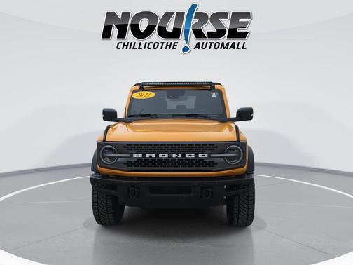 CYBER ORANGE MET TRI-COAT 2021 Ford Bronco Badlands