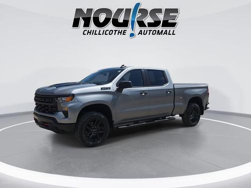 Sterling Gray Metallic 2024 Chevrolet Silverado 1500 Custom Trail Boss