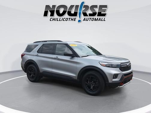 Iconic Silver Metallic 2023 Ford Explorer Timberline