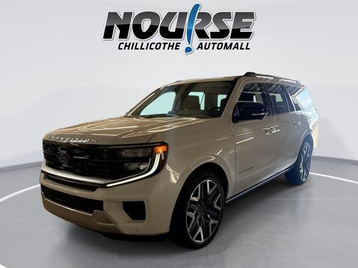 Star White Metallic Tri-Coat 2026 Ford Expedition Max Platinum