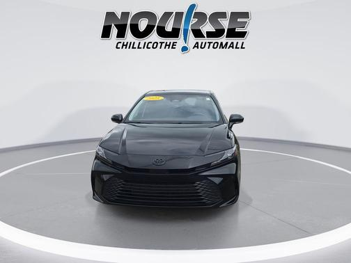 Midnight Black Metallic 2025 Toyota Camry LE
