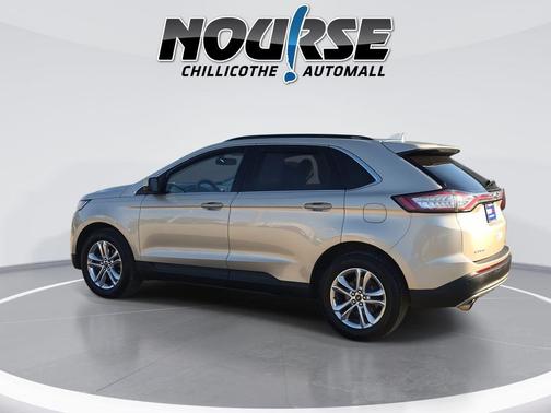 WHITE GOLD METALLIC 2017 Ford Edge SEL
