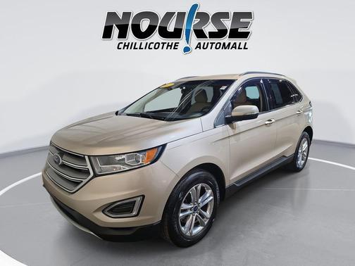 WHITE GOLD METALLIC 2017 Ford Edge SEL