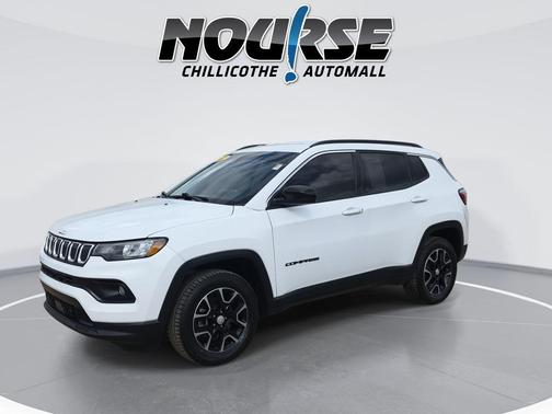 Bright White Clearcoat 2022 Jeep Compass Latitude