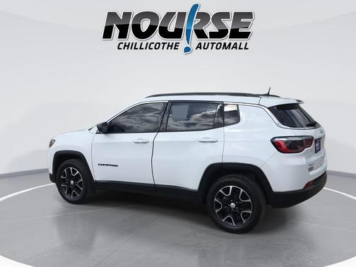 Bright White Clearcoat 2022 Jeep Compass Latitude