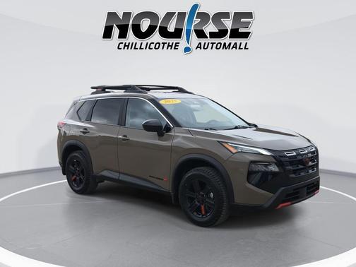 Baja Storm Metallic 2025 Nissan Rogue Rock Creek