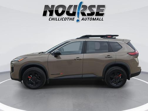 Baja Storm Metallic 2025 Nissan Rogue Rock Creek
