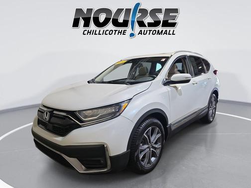 Platinum White Pearl 2022 Honda CR-V AWD Touring