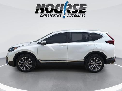 Platinum White Pearl 2022 Honda CR-V AWD Touring