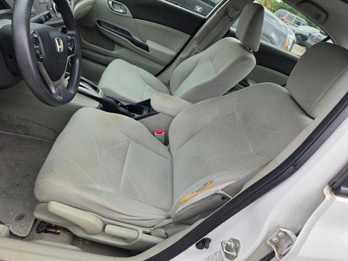 Taffeta White 2012 Honda Civic LX