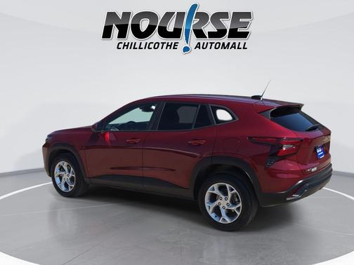 Crimson Metallic 2024 Chevrolet Trax LS