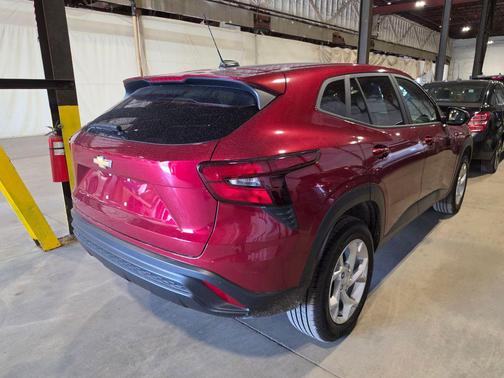 Crimson Metallic 2024 Chevrolet Trax LS