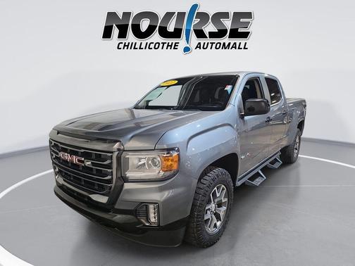 Satin Steel Metallic 2022 GMC Canyon AT4