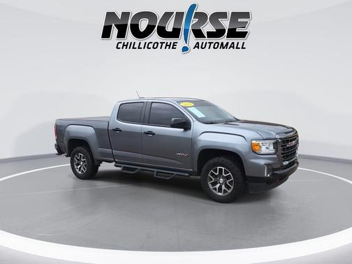 Satin Steel Metallic 2022 GMC Canyon AT4