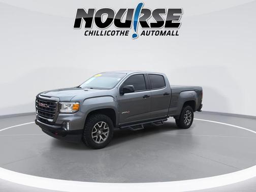 Satin Steel Metallic 2022 GMC Canyon AT4