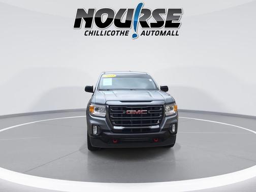 Satin Steel Metallic 2022 GMC Canyon AT4