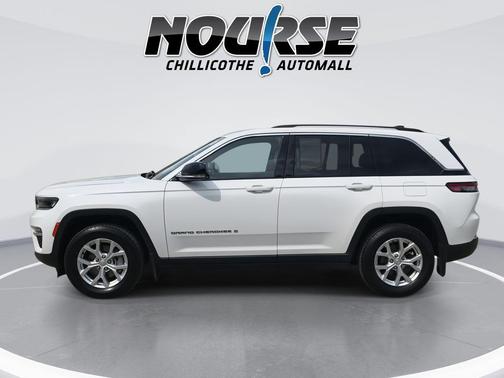 Bright White Clearcoat 2023 Jeep Grand Cherokee Limited