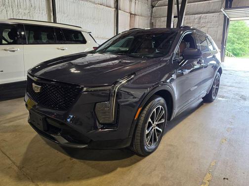 Blue 2024 Cadillac XT4 Sport