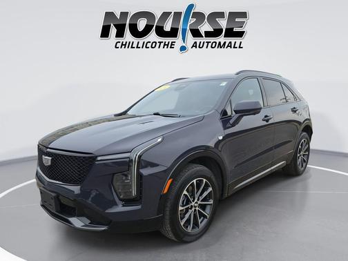 Blue 2024 Cadillac XT4 Sport