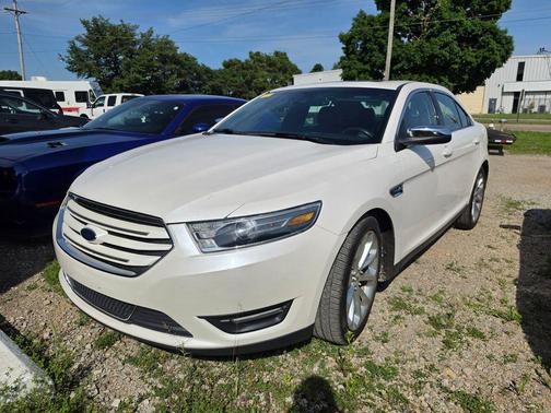 WHITE PLATINUM MET TRI-COAT 2018 Ford Taurus Limited