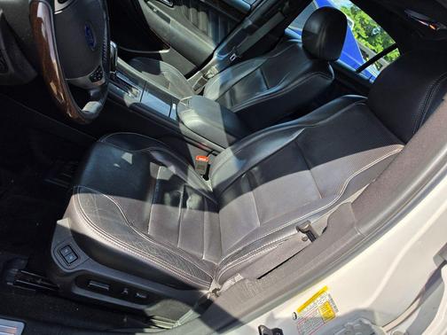 WHITE PLATINUM MET TRI-COAT 2018 Ford Taurus Limited