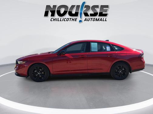 Radiant Red Metallic 2025 Honda Accord SE
