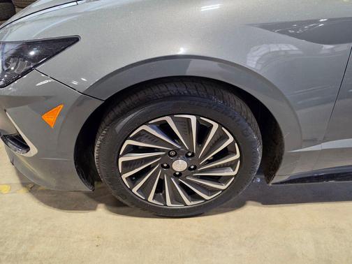 Hampton Gray 2022 Hyundai SONATA Hybrid SE
