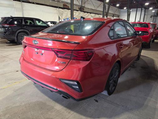 Fire Orange 2021 Kia Forte GT-Line