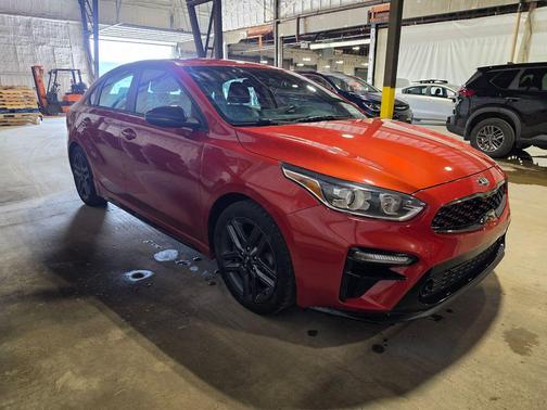 Fire Orange 2021 Kia Forte GT-Line