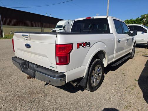 WHITE PLATINUM MET TRI-COAT 2018 Ford F-150 Lariat
