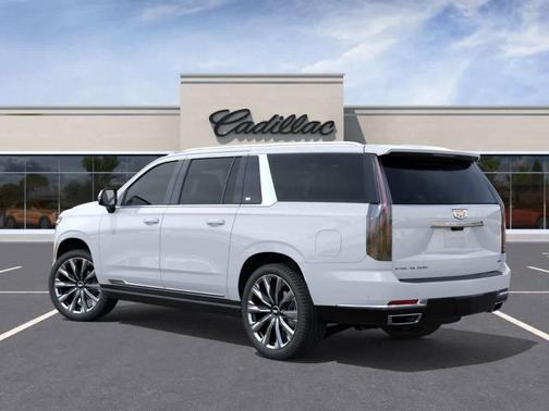 Vibrant White 2026 Cadillac Escalade ESV 4WD Luxury