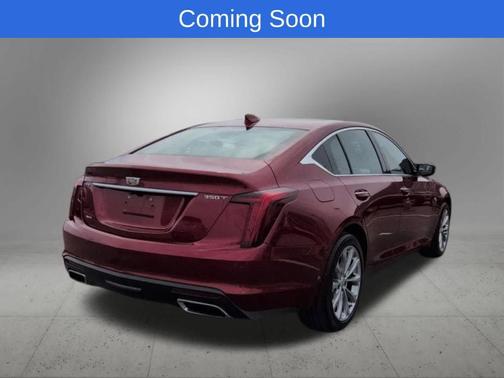 Radiant Red 2023 Cadillac CT5 Premium Luxury AWD