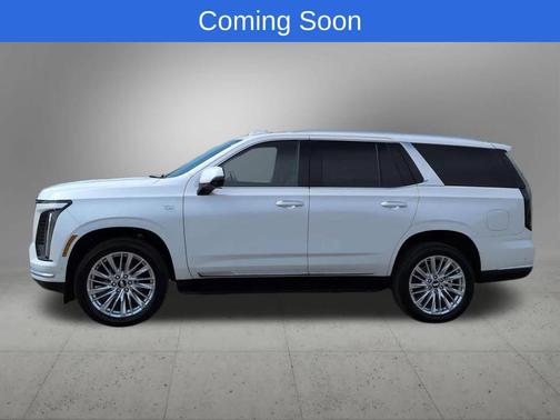 Crystal White Tri-Coat 2025 Cadillac Escalade Premium Luxury