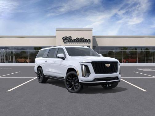 White 2026 Cadillac Escalade ESV 4WD Platinum Sport