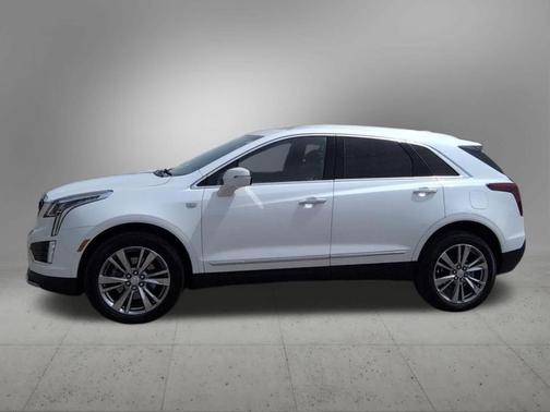 Crystal White Tri-Coat 2023 Cadillac XT5 Premium Luxury