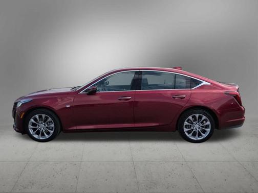Radiant Red 2023 Cadillac CT5 Premium Luxury AWD
