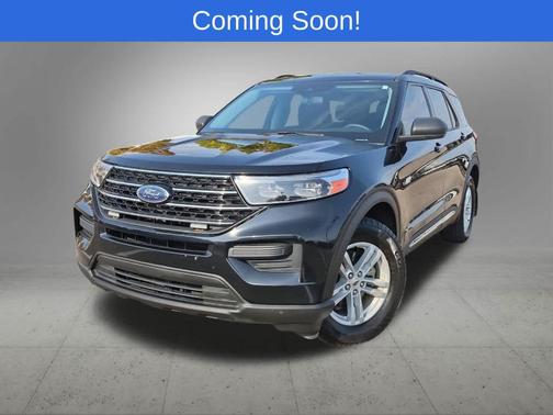 Agate Black Metallic 2021 Ford Explorer XLT