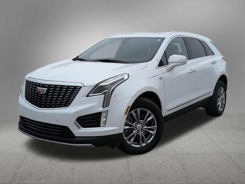 Crystal White Tri-Coat 2023 Cadillac XT5 Premium Luxury